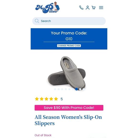 My Pillow My Slippers All Season Women's Slip-On Slippers - Picture 10 of 11